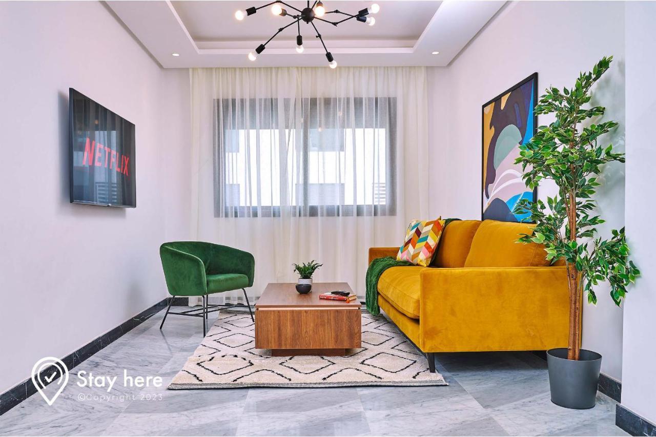 Stayhere Rabat - Hay Riad - Sophisticated Residence Luaran gambar