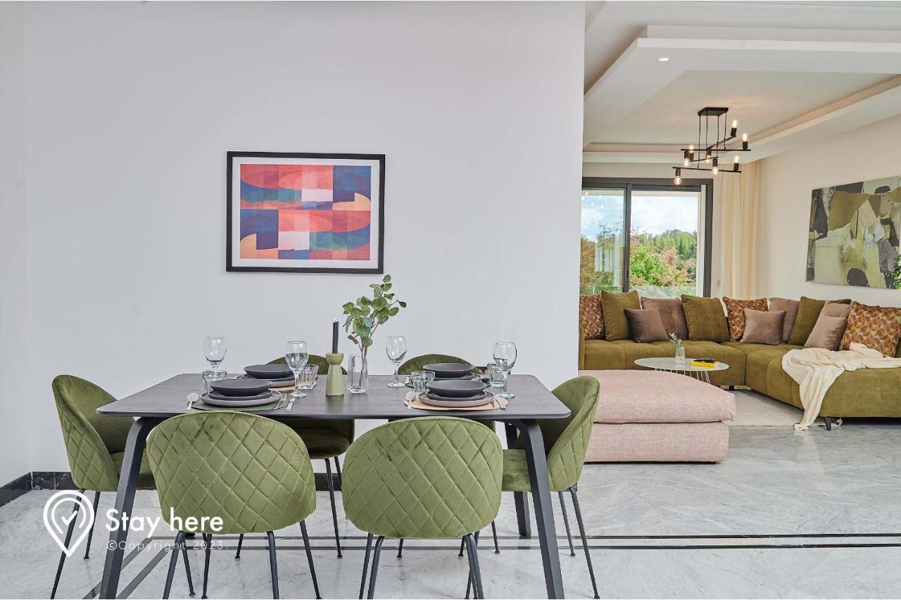 Stayhere Rabat - Hay Riad - Sophisticated Residence Luaran gambar