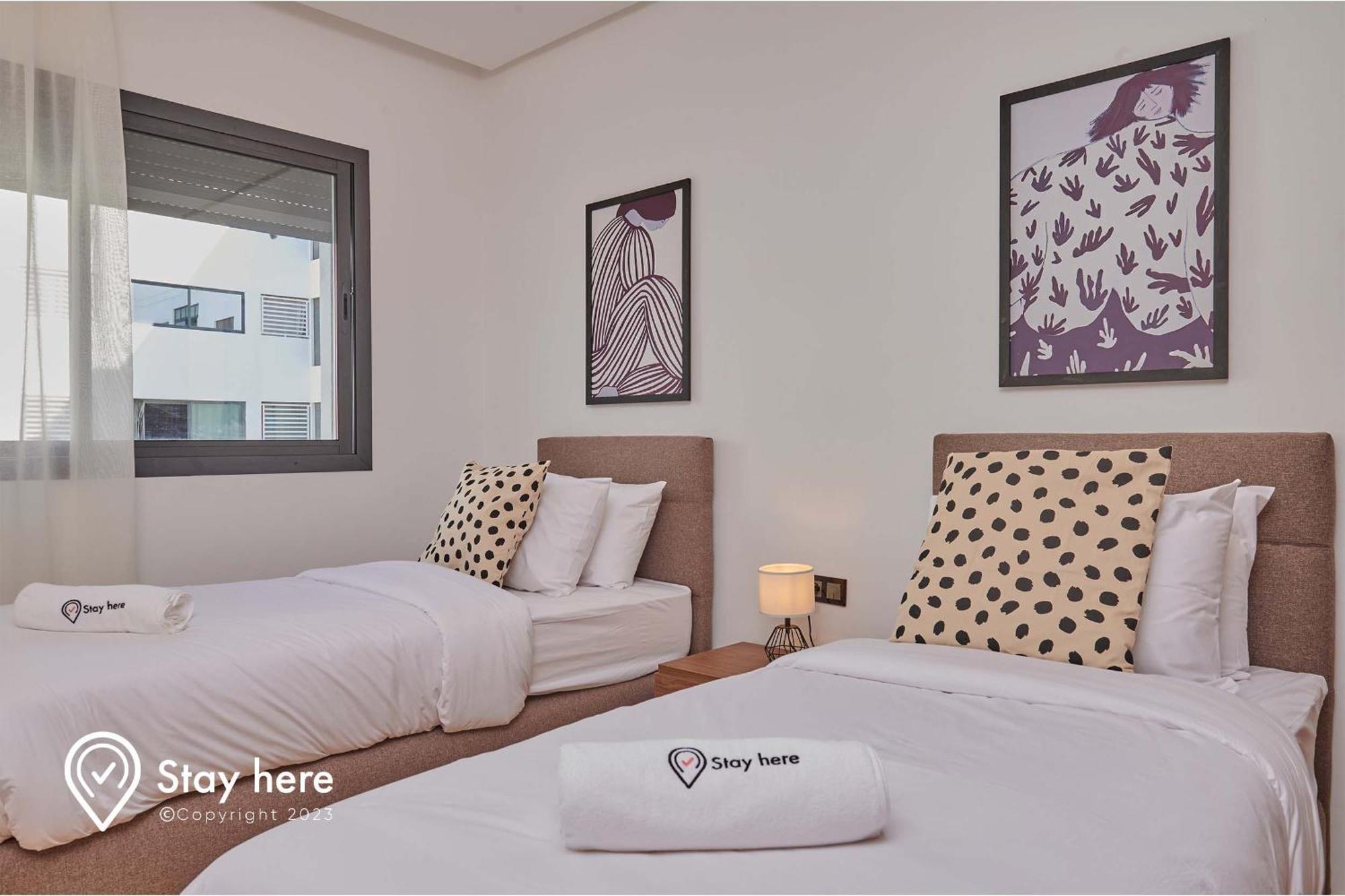 Stayhere Rabat - Hay Riad - Sophisticated Residence Luaran gambar